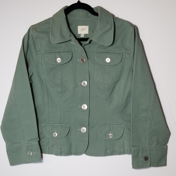 J. Jill Jackets & Blazers - J Jill mint green jacket